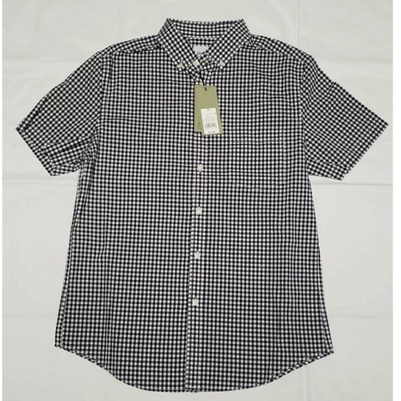 Mens Button Up Shirt Full Button Standard Fit NWT - Picture 1 of 6